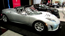 2012 Tesla Roadster at 2012 Toronto Auto Show