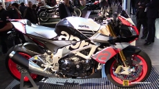 2015 Aprila Tuono V4 1100 Factory at 2014 EICMA Milan Motorcycle Exhibition