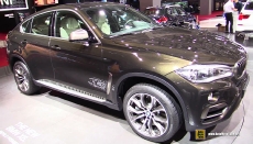 2015 BMW X6 xDrive 50i at 2014 Paris Auto Show