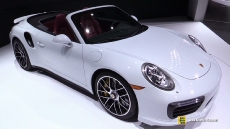 2017 Porsche 911 Turbo S Convertible at 2016 Detroit Auto Show