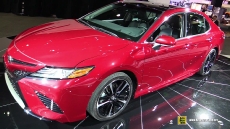 2018 Toyota Camry at 2017 Detroit Auto Show