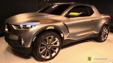 Hyundai Santa Cruz Crossover Truck Concept at 2015 Detroit Auto Show