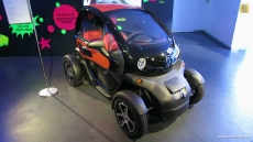 2013 Renault Twizy ZE Electric Vehicle at 2012 Paris Auto Show