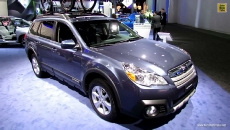 2013 Subaru Outback Limited at 2013 Detroit Auto Show