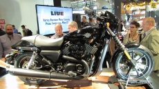 2014 Harley-Davidson Street 750 at 2013 EICMA Milan Motorcycle Exhibition