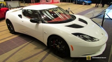 2014 Lotus Evora S White at 2014 Toronto Auto Show