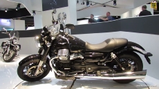 2014 Moto Guzzi California Custom at 2013 EICMA Milan Motorcycle Exhibition