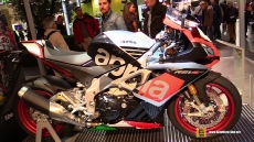2015 Aprilia RSV4 RF at 2014 EICMA Milan Motorcycle Exhibition