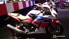2015 Honda CBR300R at 2014 EICMA Milan Motorcycle Exhibition