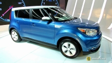 2015 KIA Soul Electric Vehicle at 2014 Chicago Auto Show
