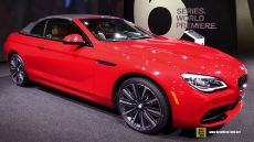 2016 BMW 650i Convertible at 2015 Detroit Auto Show