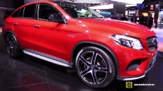 2016 Mercedes-Benz GLE-Class GLE45 AMG Coupe at 2015 Detroit Auto Show