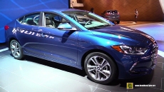2017 Hyundai Elantra Limited at 2016 Detroit Auto Show